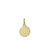 Pingente Pai Nosso 11Mm Folheado Em Ouro 18k