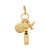 Pingente São Bento Espírito Santo Placa Fé Com Resina Preto Branco Folheado Em Ouro 18k