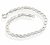 Pulseira De Prata Pura 990 Semente Mini Montada 18Cm - comprar online