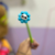 Caneta Panda Flor - Arte em Cores