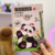 Caderno A5 Panda - Arte em Cores