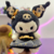 Pelúcia Kuromi com brilho - Sanrio - comprar online