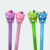 Caneta fofa urso com cenoura