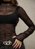 Body tule drapeado na internet
