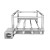 Kit Giragrill Churrasqueira Regulável com 4 Espetos Giratórios Inox - comprar online