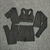 2/3/5 piezas conjunto leggings push up para gym , yoga mujer - sin costura en internet