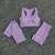 2/3/5 piezas conjunto leggings push up para gym , yoga mujer - sin costura