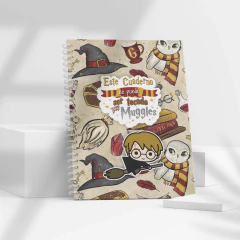 Cuaderno de notas "Harry Potter"