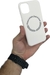 Capinha Tipo Original MagSafe Veludo Colorida iPhone XR - macatechmobile