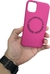 Capinha Tipo Original MagSafe Veludo Colorida iPhone XR