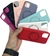 Capinha Tipo Original MagSafe Veludo Colorida iPhone XR