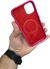 Capinha Tipo Original MagSafe Veludo Colorida iPhone XR - macatechmobile