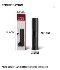 Abridor de garrafas de vinho, automático - world wine