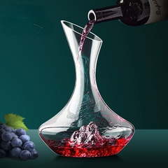 Decantador Iceberg Cristal Vinho, Vidro Chumbo Estilo Japonês na internet