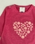 Remera Jersey Little Flowers Fucsia - comprar online