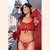 CONJUNTO LINGERIE VERMELHO DUZANI REF: 27490 - comprar online