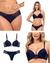 CONJUNTO LINGERIE AZUL DUZANI REF: 28462 na internet