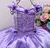 Fantasia Vestido Luxo Infantil Princesa Sofia / Rapunzel - comprar online
