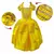 Fantasia Bela e a Fera Infantil Princesa de Luxo Vestido Com Tiara na internet