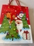 Kit 5 Sacola Para Presente Natalina Reforçada 18x23cm Natal Com Glitter Luxo Sortidas - comprar online