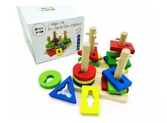 Juego de encastre geometrico
