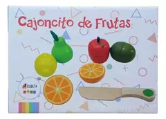 Cajoncito de frutas para cortar en internet