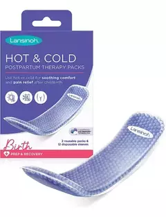 Compresas terapeuticas posparto frio - calor Lansinoh