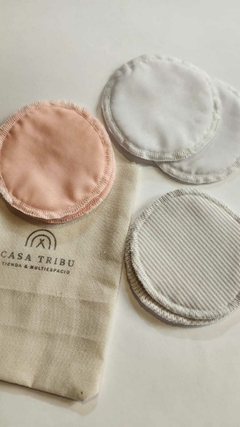 Protectores mamarios de tela reutilizables - comprar online
