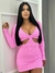 Vestido Canelado 3D - loja online