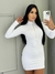 Vestido Canelado pimenta doce - comprar online