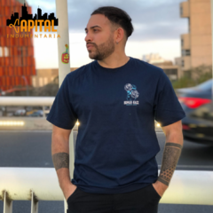 Remera Human Azul