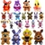 FNAF-Freddy's Plush Toy para Crianças, Bichos de Pelúcia, Urso, Coelho, Jo na internet