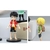 6 pçs/set Anime One Piece Action Figure PVC Luffy Nova Ação Collectible Model na internet