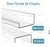Prateleira 30x10cm para ítens leves - Kit com 3 Unidades - loja online