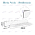 Imagem do Prateleira 30x10cm para ítens leves - Kit com 3 Unidades