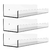 Prateleira 30x10cm para ítens leves - Kit com 3 Unidades - comprar online