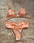 BIQUÍNI ESTAMPADO LARANJA