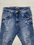 Calça jogador jeans clara na internet