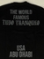 Camiseta Oversize The World