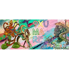 Caneca Porcelana - Desenho oxumaré - Umbanda / Candomblé - comprar online