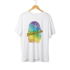 Camiseta Identidade - Bandeira Orgulho - LGBT - comprar online