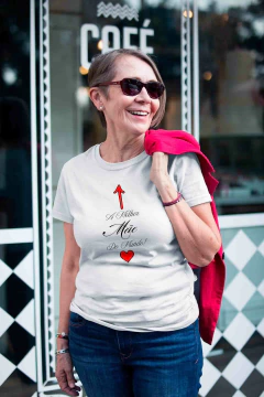 Camiseta dia das Mães - A Melhor Mãe do Mundo na internet