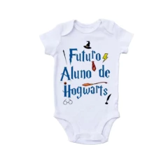 Body Baby Manga Curta - Harry Potter -Unissex - Tamanho Único - comprar online
