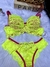 Conjunto Premium Com Renda Nicoly Verde Neon