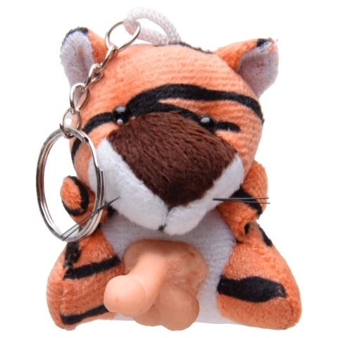 Chaveiro Tigre de Pelúcia Com Pênis - comprar online