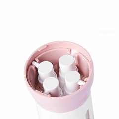 Dispenser Portátil 4 Em 1 Garrafa De Viagem Para Loção Shampoo Sabonete Liqui - D'lara Acessórios