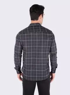 CAMISA FLAMÊ XADREZ MODELAGEM SLIM FIT - comprar online