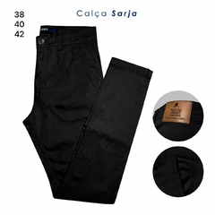 CALÇA SARJA MASCULINA STO CROSBY