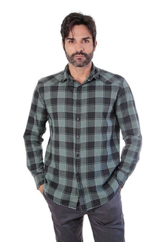 CAMISA SLIM FIT FLANELA XADREZ - loja online