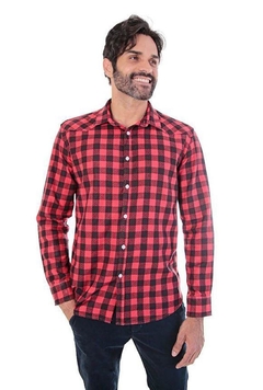 CAMISA SLIM FIT FLANELA XADREZ na internet